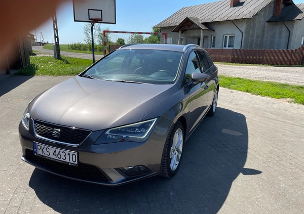 Seat Leon cena 42300 przebieg: 192000, rok produkcji 2015 z Kościan małe 46